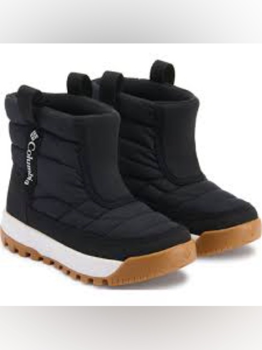Columbia Kids' Snowtrot Waterproof Pull On Winter Boot size 5